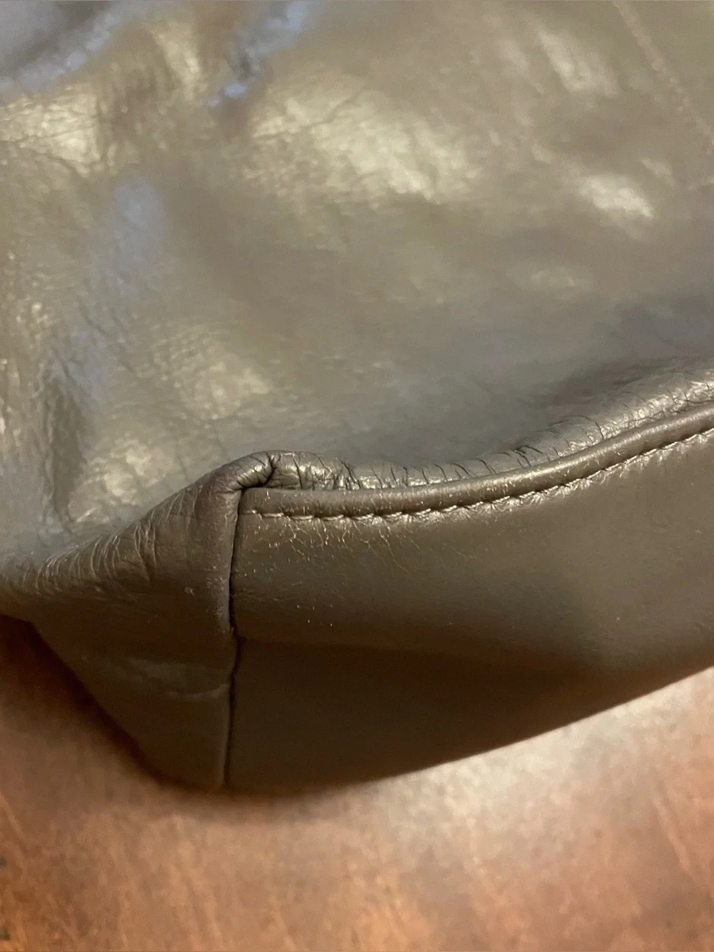 Latico Leathers Leather Tote - Gray